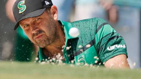 Charl Schwartzel bekam nach einem misslungenen Schlag den Ball nicht mehr zurück