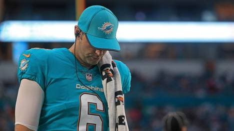 Jay Cutler und die Miami Dolphins können ihr erstes Heimspiel nicht wie geplant absolvieren