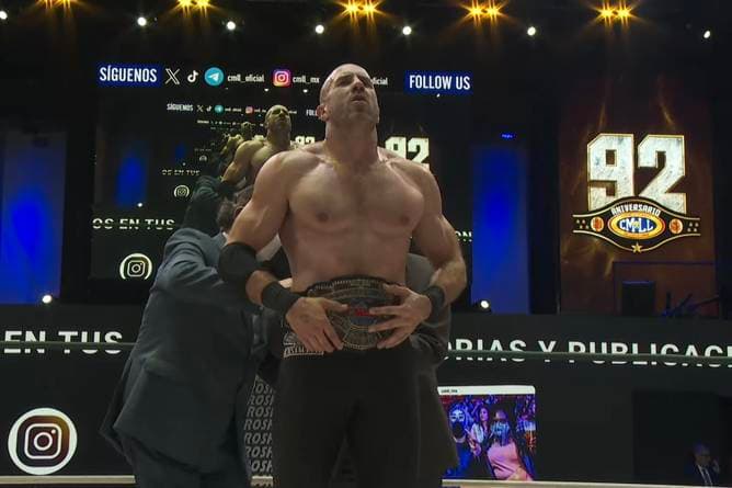 Wrestling-Hammer! Schweizer Star schreibt Geschichte