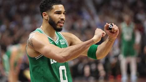 Celtics-Star Jayson Tatum überragte zum NBA-Saisonstart gegen die Knicks