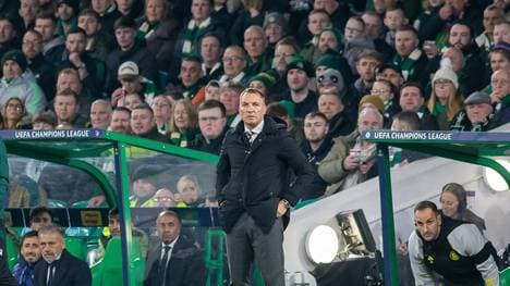 Brendan Rogers trainiert Celtic Glasgow