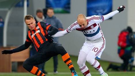 Arjen Robben Schachtjor Donezk - FC Bayern München