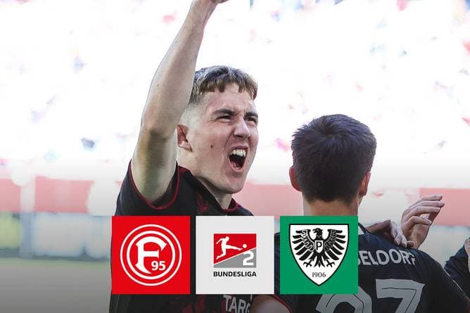 Sieg trotz Unterzahl: Fortuna klopft oben an