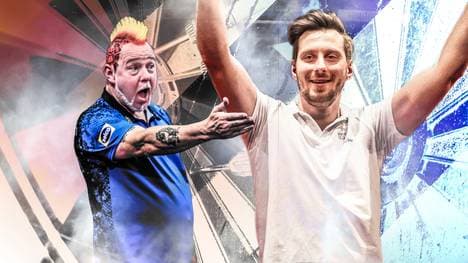 Florian Hempel trifft nach dem Sieg über Peter Wright auf Mensur Suljovic