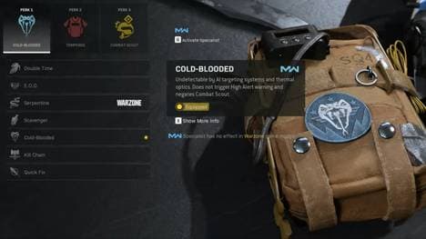 Perks können sowohl offensiv wie defensiv kombiniert werden