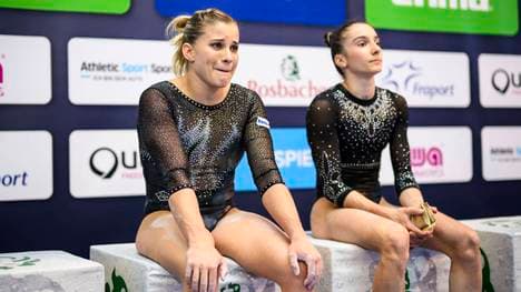 Elisabeth Seitz (l.) unterlag ihrer Kontrahentin Helen Kevric (r.) knapp
