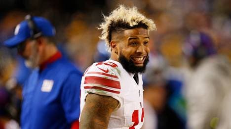 Odell Beckham Jr. spielt für die New York Giants