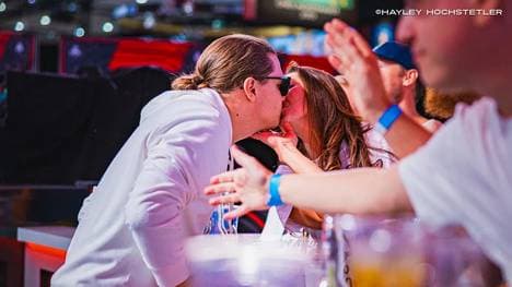 Küsschen von der Freundin