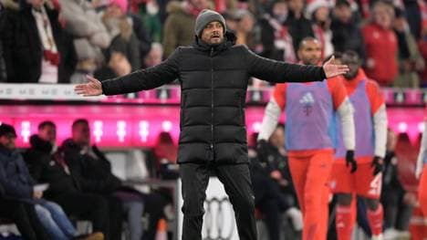 Nach dem mageren 2:2 gegen Mainz hofft Bayern-Coach Vincent Kompany auf eine Reaktion seiner Mannschaft!