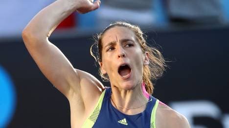 Andrea Petkovic steht bei den Australian Open in der zweiten Runde
