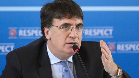 Theodore Theodoridis ist Interims-Generalsekretär der UEFA