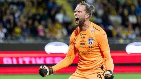 Johansson bejubelt den Quali-SIeg