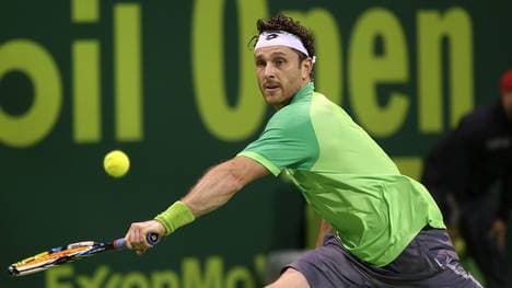 Michael Berrer bei einem ATP-Turnier