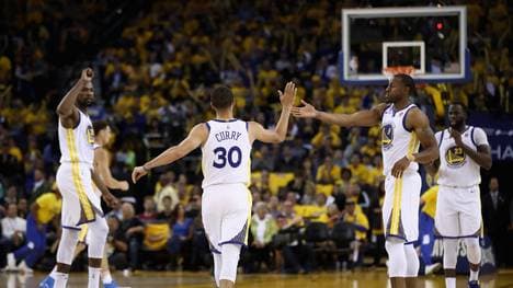 Die Golden State Warriors stehen im Finale der Western Conference