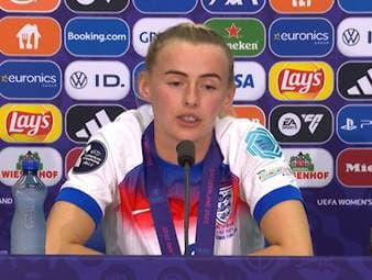 Chloe Kelly war beim EM-Sieg Englands 2022 und 2025 die Heldin der Lionesses. Die 27-Jährige hat eine Nachricht an ihre Kritiker.