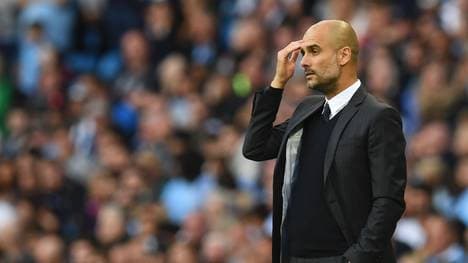 Pep Guardiola muss mit ManCity in Rumänien ran