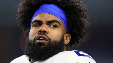 NFL: Ezekiel Elliott von den Dallas Cowboys entschuldigt sich, Ezekiel Elliott spielt in der NFL für die Dallas Cowboys 
