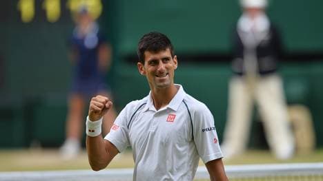Novak Djokovic in Wimbledon