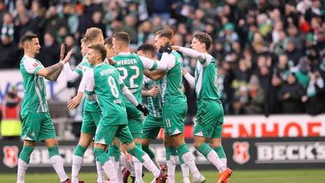 Niclas Füllkurg lässt Werder Bremen zum Rückrundenstart jubeln
