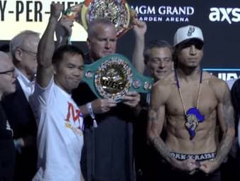 Mit 46 Jahren steigt Manny Pacquiao wieder in den Boxring. Vor dem WBC-Titelkampf gegen Mario Barrios erklärt die Box-Legende sein Comeback.