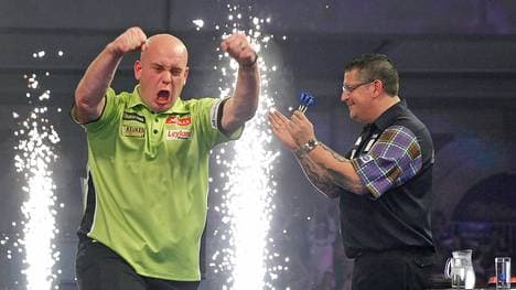 Michael van Gerwen gewann Anfang Januar das Finale der WM 2017 gegen Gary Anderson mit 7:3
