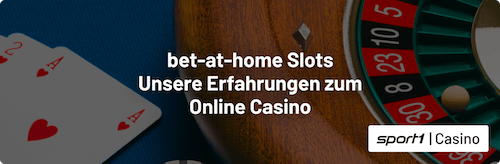 bet at home Slots Test
