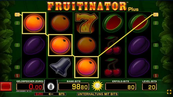 Das Spiel Fruitinator