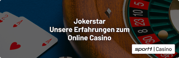 Alle Infos zum Online-Casino in unseren Jokerstar Erfahrungen