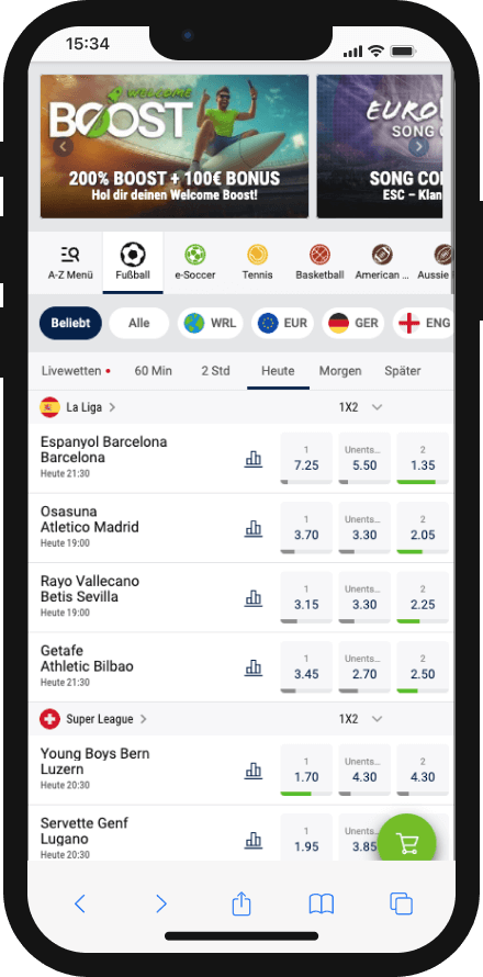 Die Bet-at-home-App im Test