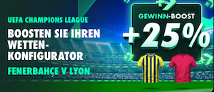 bet365 Boost zum CL-Playoff, 18.8.