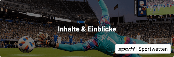 Inhalte und Einblicke auf der Seite sport1.de/wetten/