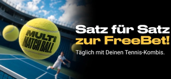 Bwin Freebet bei Tennis Kombiwetten