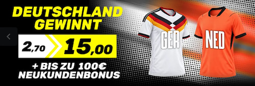 DAZN Bet Boost GER Quote 15,0 24.9.