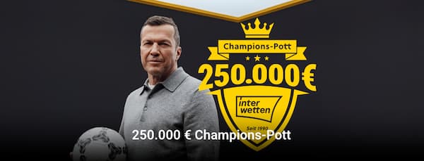 Alle Infos zum Interwetten Champions Pott