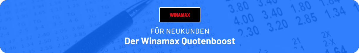 Alle Infos zum Winamax Neukunden Quotenboost