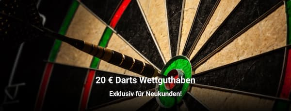 Interwetten Gratiswette zu den Darts Championship