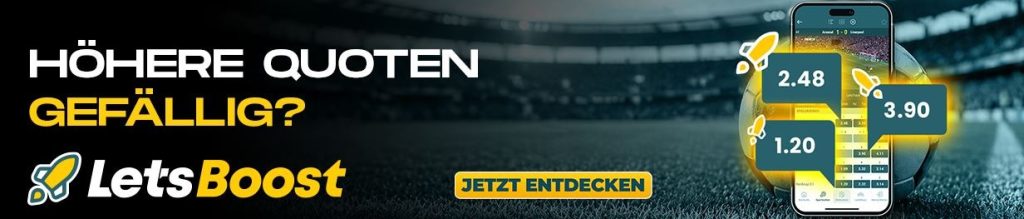 Erhöhte Quoten bei LetsBet