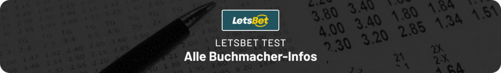 Test des Buchmachers Letsbet