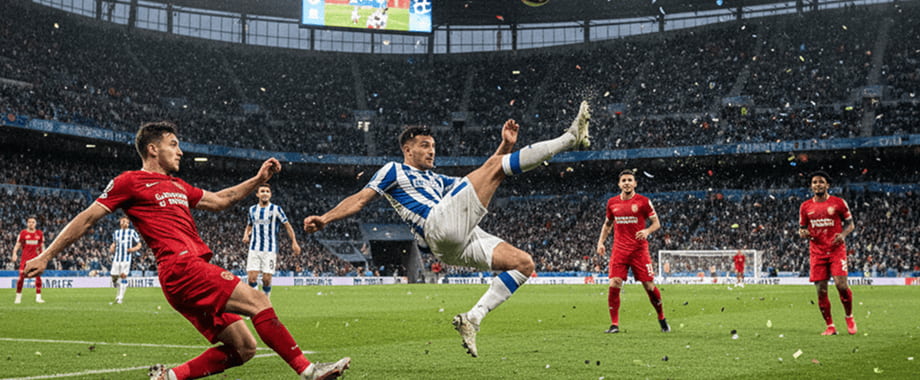 Featured image für die Startseite von sport1.de/wetten/ zum Thema Fußball