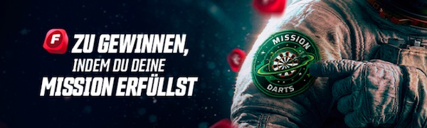 20€ in Freiwetten warten bei der Winamax Mission Darts